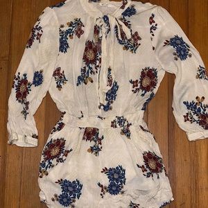 FLORAL ROMPER 🌸
